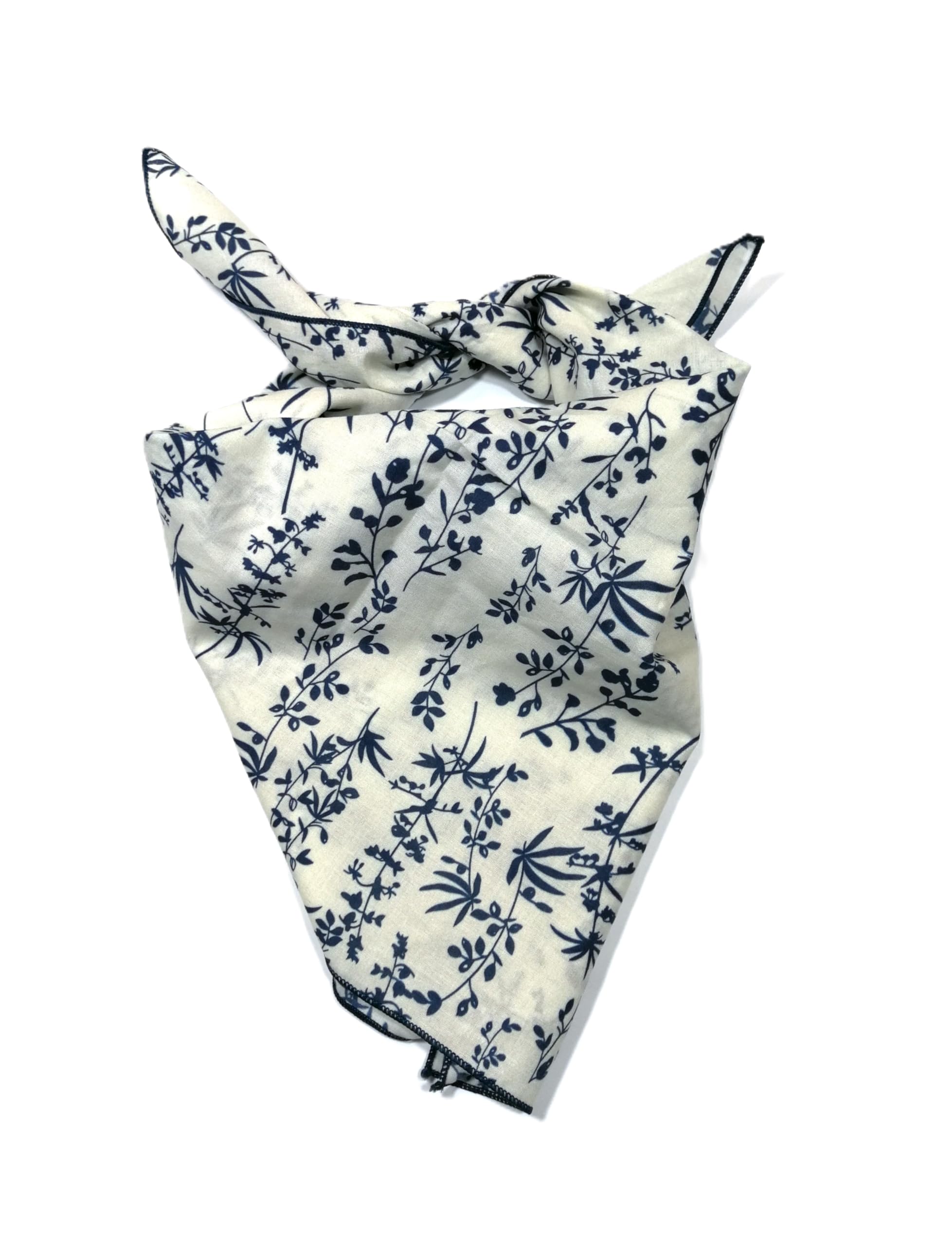 Shanlin Unisex Floral Cotton Square Scarf Bandanas 22x22 inch