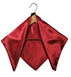 Shanlin Solid Color Silk Feel Satin Square Scarf Bandanas (23.5"X23.5")