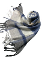 Shanlin 100% Cashmere Ultra Soft Solid & Plaid Scarf for Men & Women with Gift Box