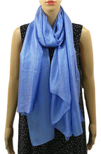 Shanlin Solid Color Silk Feel Long Scarves