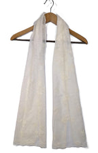 Shanlin Delicate Floral Embroidered Mesh Lace Scarf for Women
