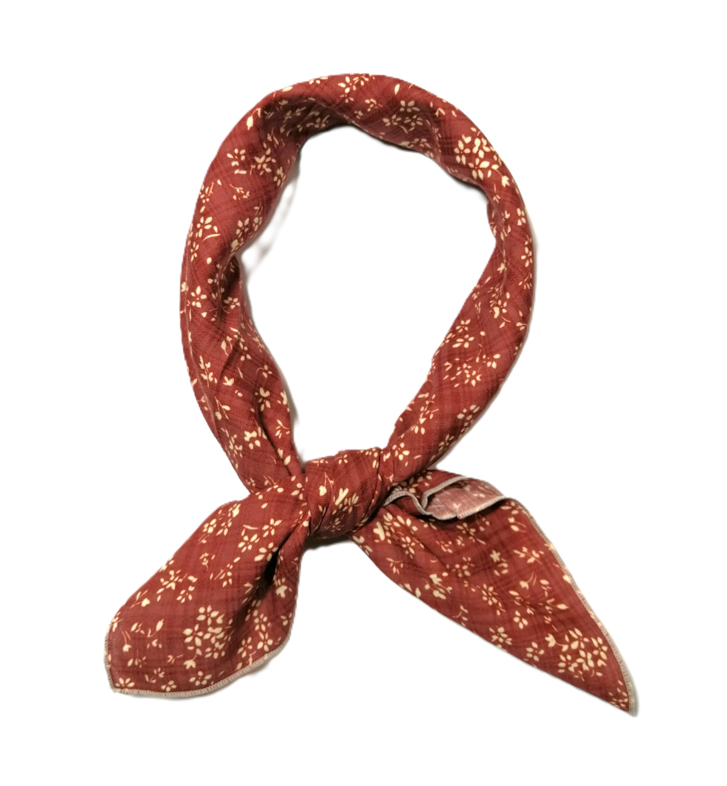 Shanlin Unisex Floral Cotton Square Scarf Bandanas 22x22 inch