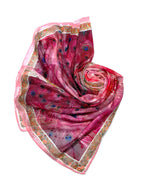 Shanlin Elegant Semi-Transparent Jacquard Scarf – Soft Lightweight Wrap for Formal Events, 70x180cm