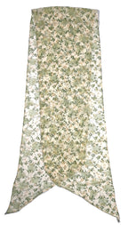 Shanlin Vintage Polka Dot Chiffon Skinny Scarf – Lightweight Retro Long Ribbon for Neck, Hair, Hat