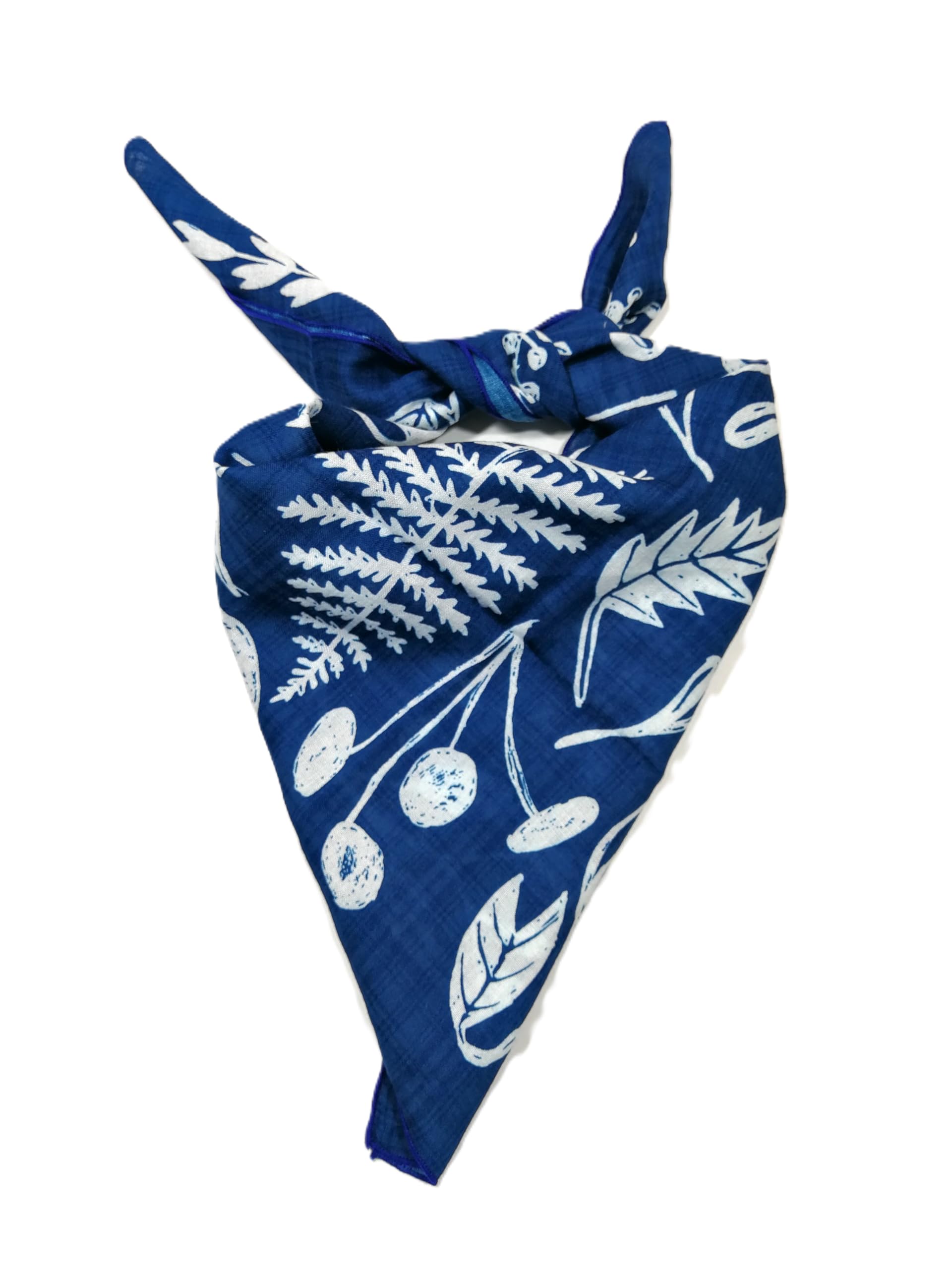 Shanlin Unisex Floral Cotton Square Scarf Bandanas 22x22 inch