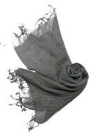 Shanlin Unisex Natural Color 100% Linen Scarves for Men and Women