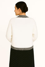 Shanlin Versatile Rainbow Hem Knit Cocoon Cardigan Sweater Shawl