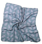 Shanlin Unisex Cotton Square Bandanas Scarves 24x24