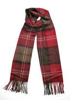 Shanlin 100% Cashmere Ultra Soft Solid & Plaid Scarf for Men & Women with Gift Box