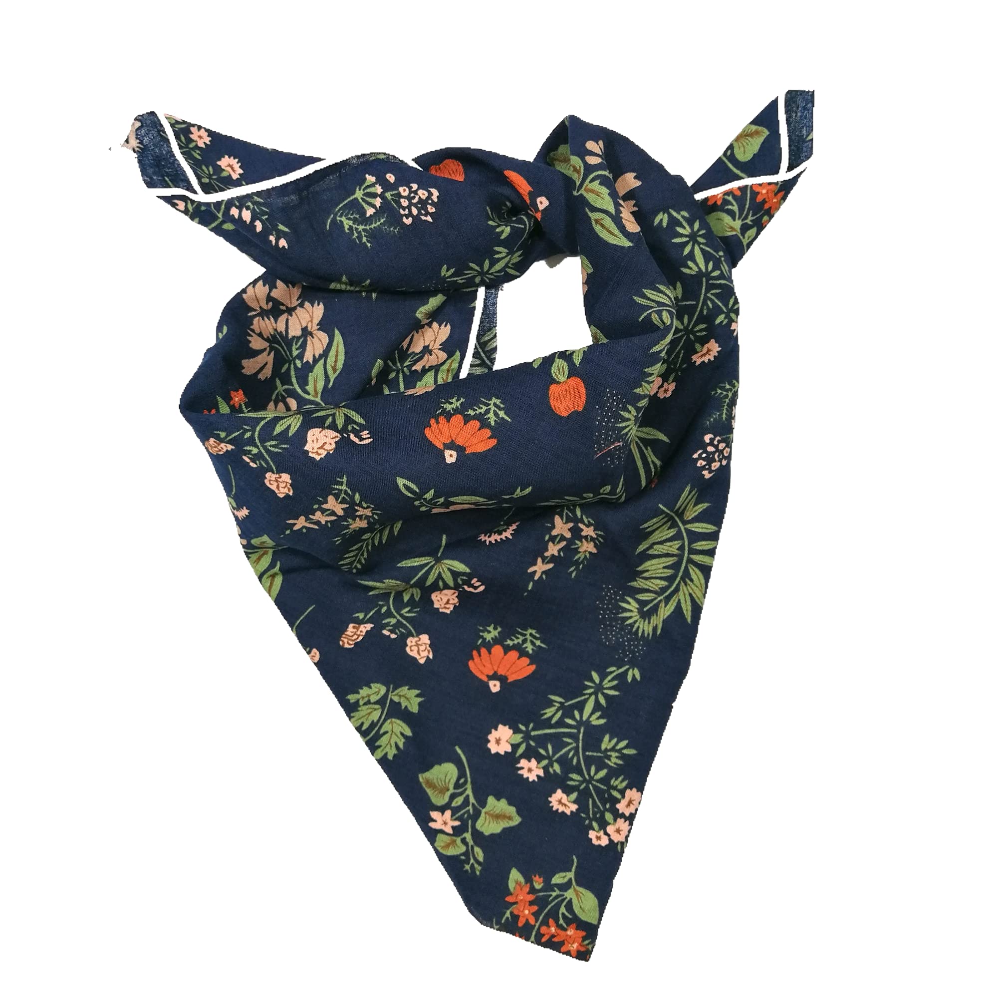 Shanlin Unisex Cotton Square Scarf Bandanas 22x22 inch
