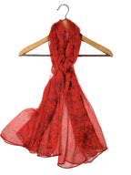 Shanlin Mulberry Silk Long Scarves (62"x40")