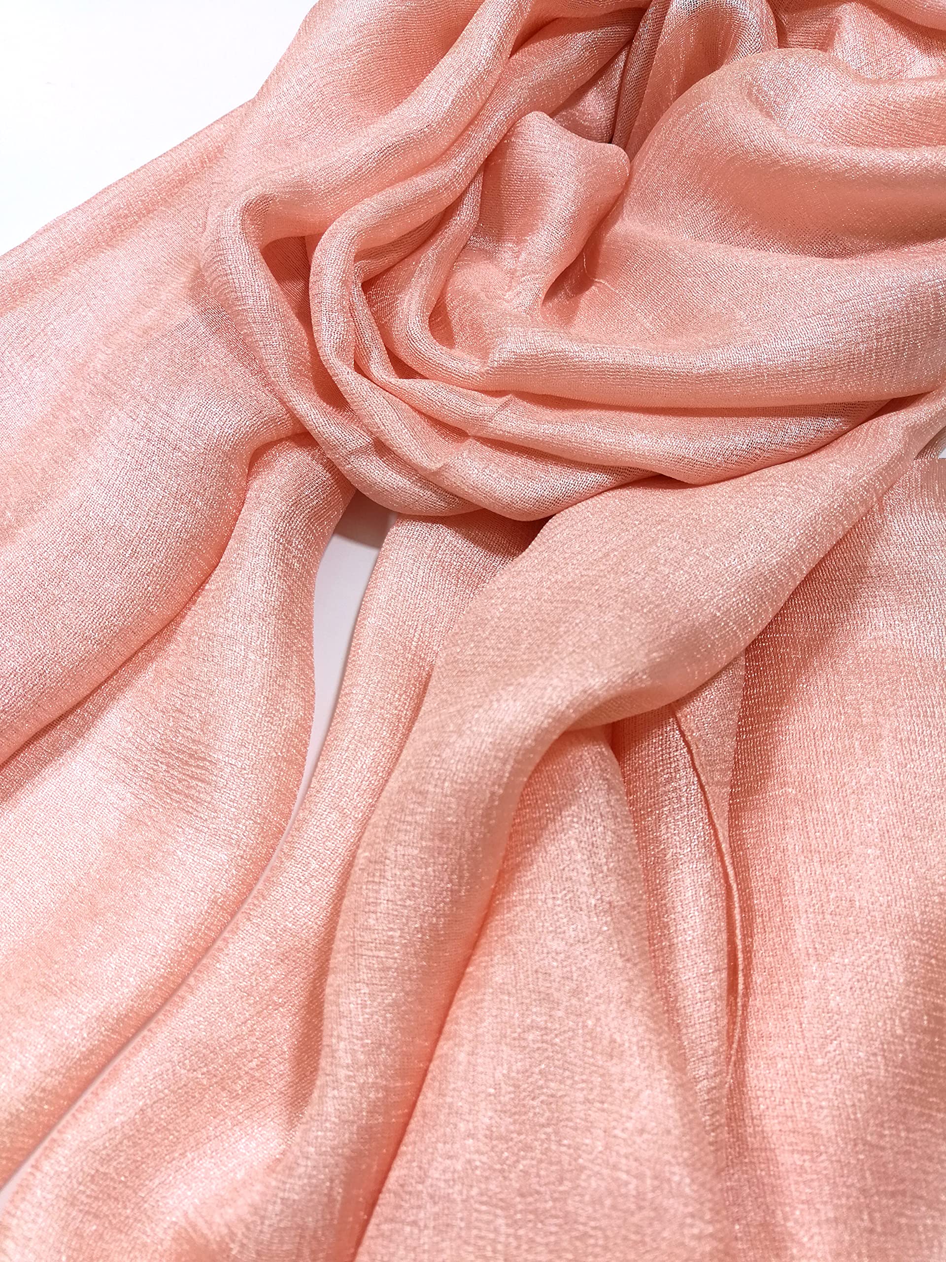 Shanlin Solid Color Silk Feel Long Scarves