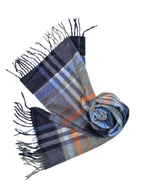 Shanlin 100% Cashmere Ultra Soft Solid & Plaid Scarf for Men & Women with Gift Box