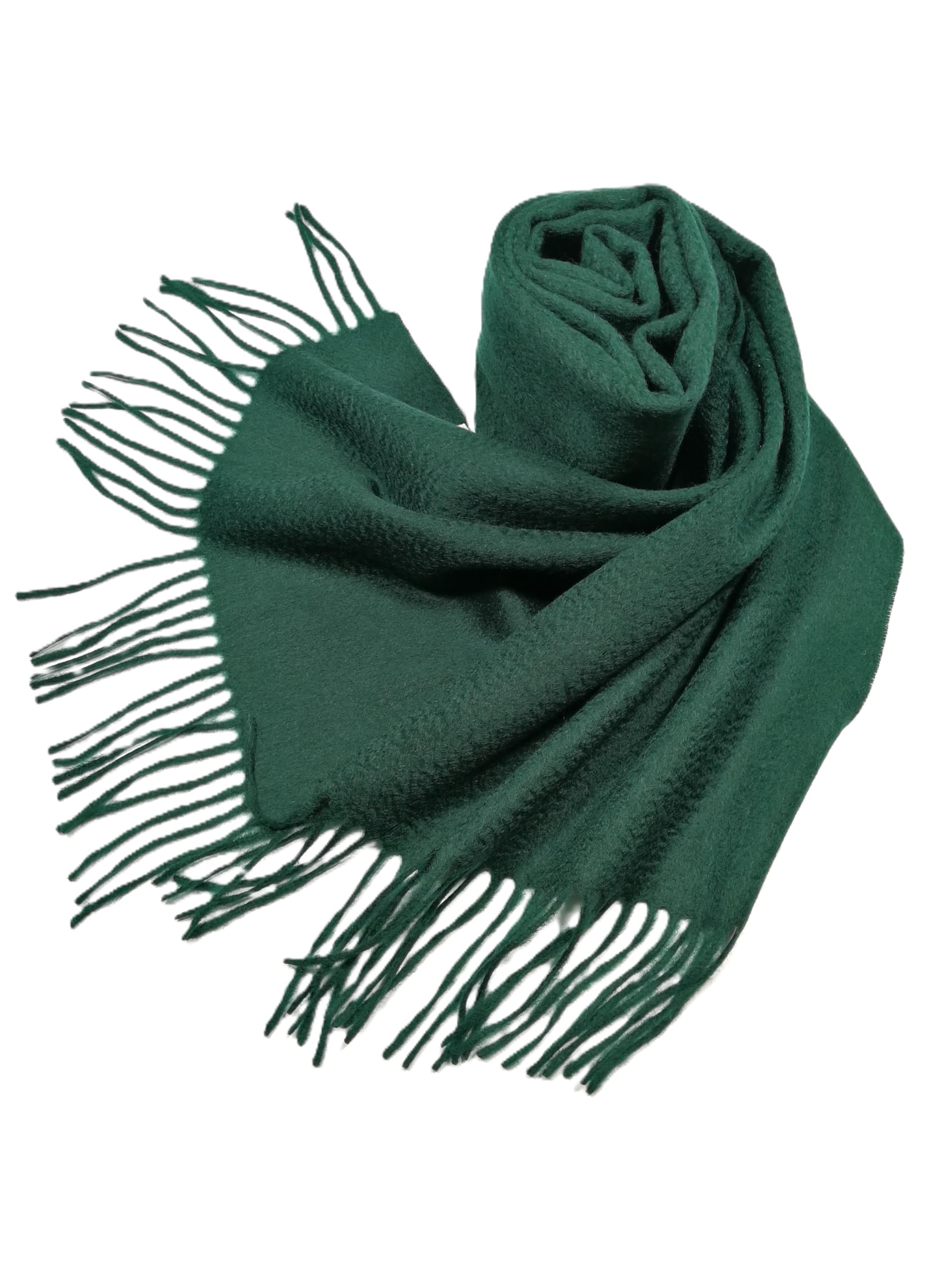 Shanlin 100% Cashmere Ultra Soft Solid & Plaid Scarf for Men & Women with Gift Box