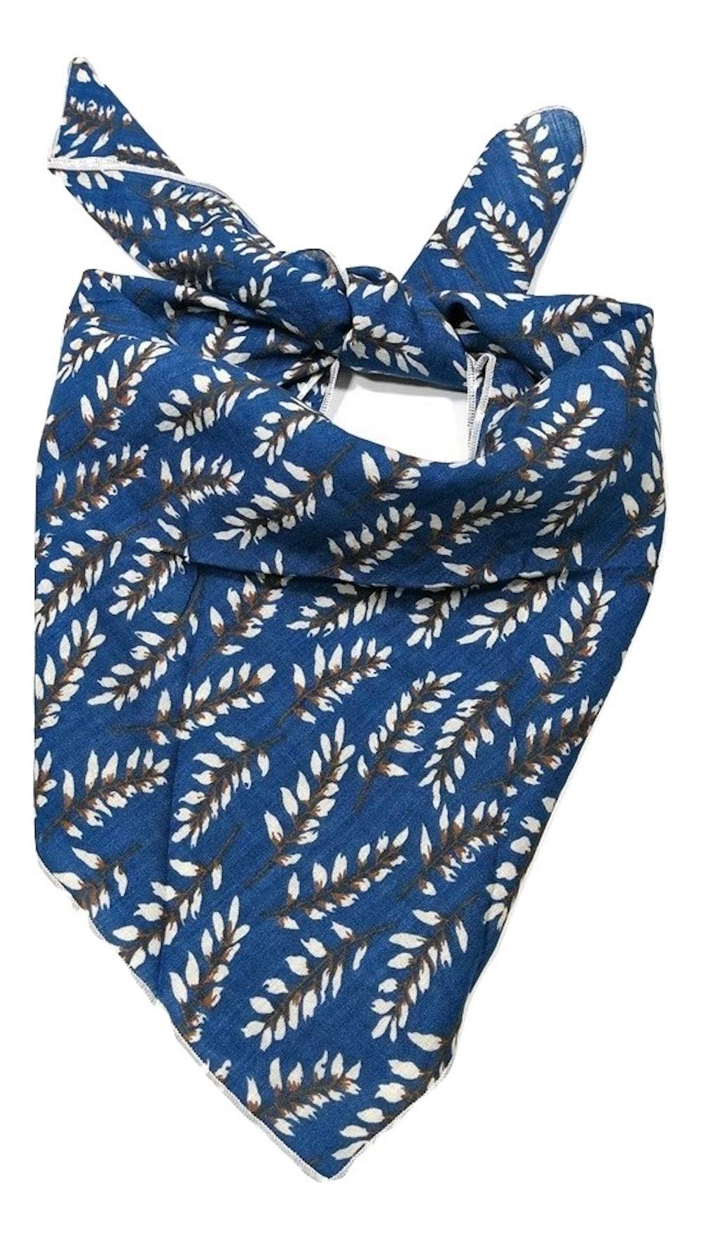 Shanlin Unisex Cotton Square Scarf Bandanas 22x22 inch