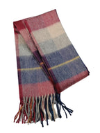 Shanlin 100% Cashmere Ultra Soft Solid & Plaid Scarf for Men & Women with Gift Box