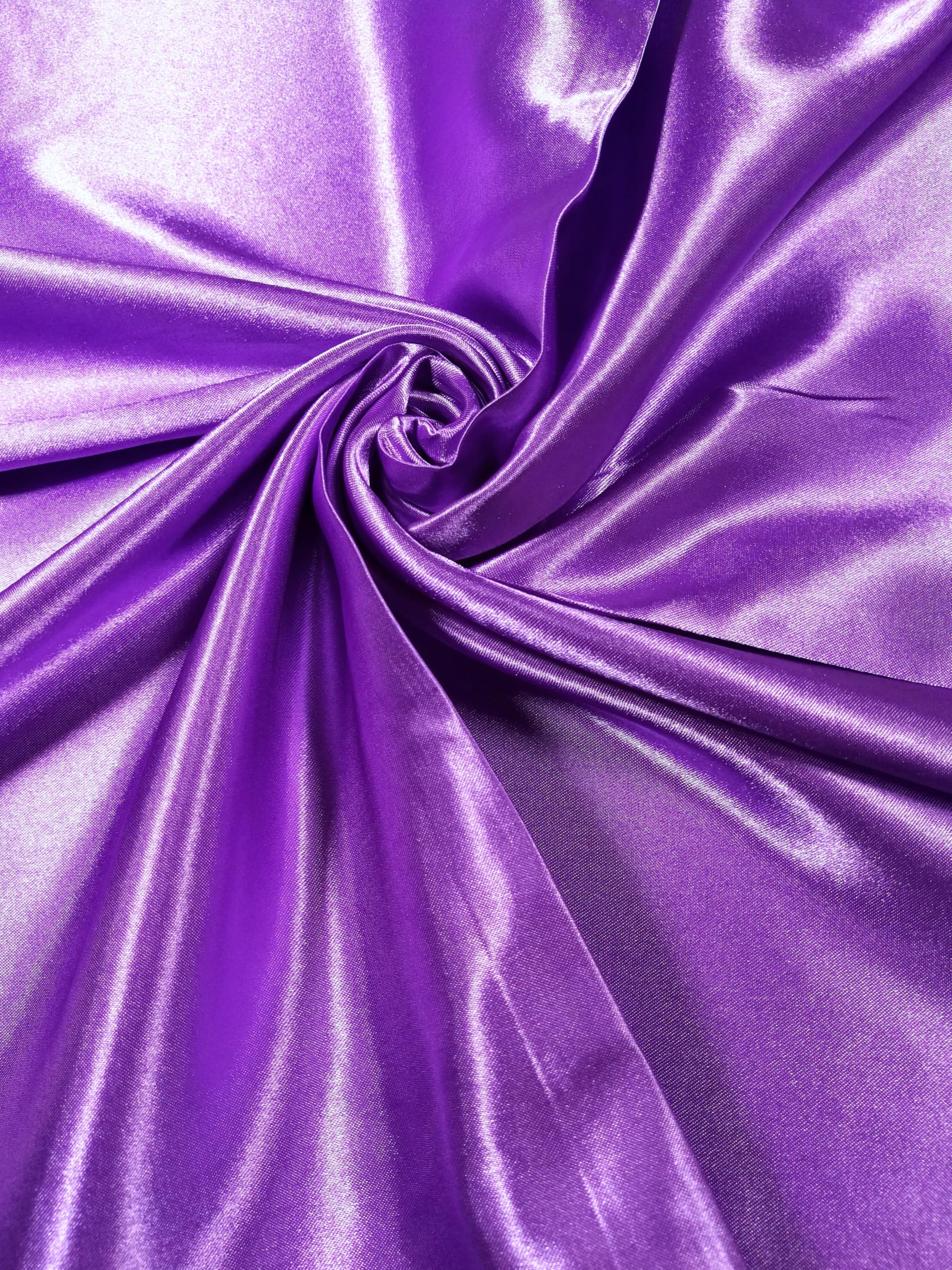 Shanlin Solid Color Silk Feel Satin Square Scarf Bandanas (23.5"X23.5")