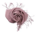 Shanlin Unisex 100% Linen Scarves for Men and Women (71"x22") Solid Color