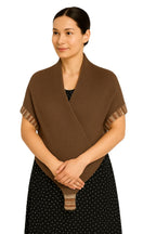 Shanlin Versatile Rainbow Hem Knit Cocoon Cardigan Sweater Shawl