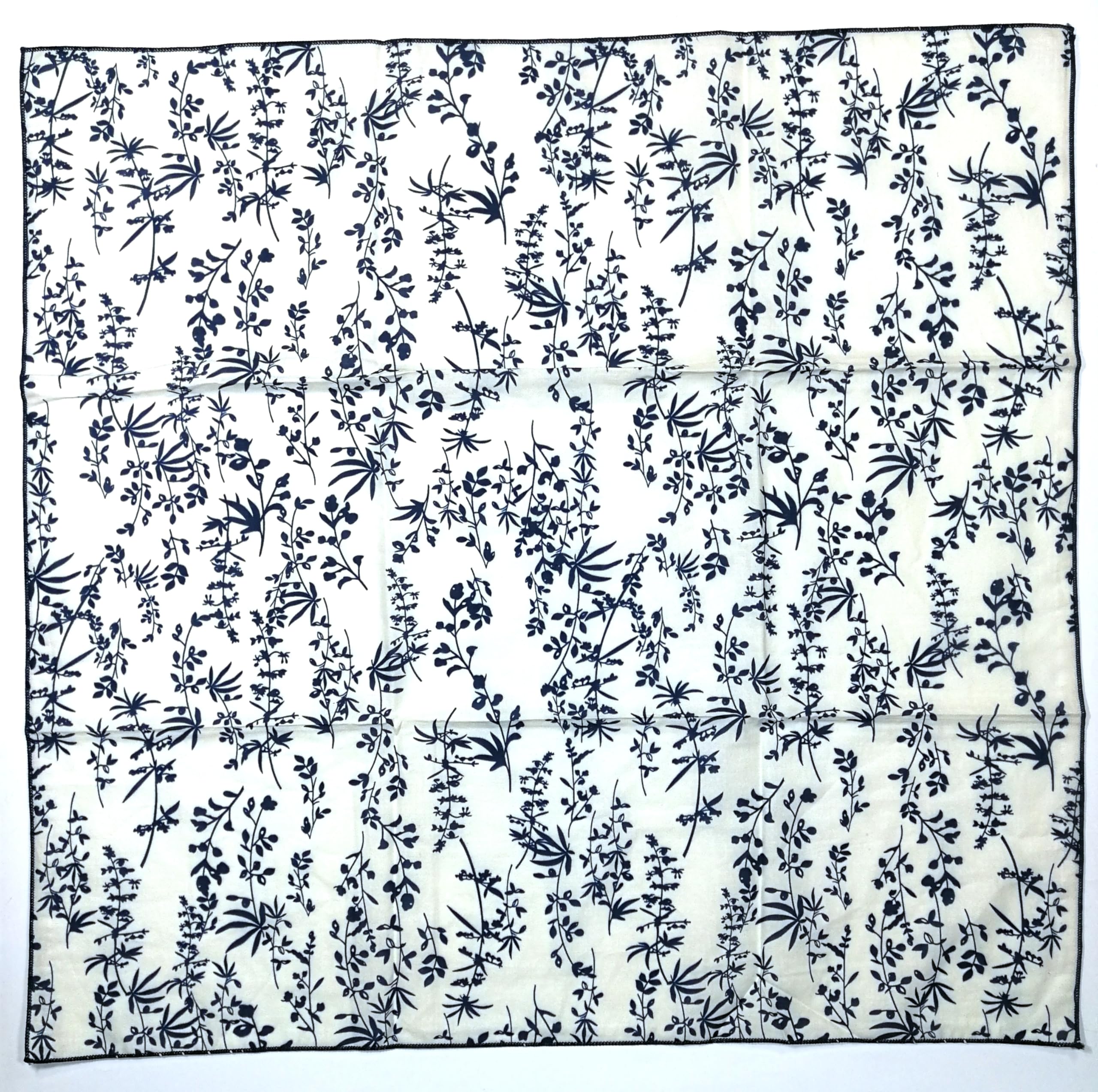 Shanlin Unisex Floral Cotton Square Scarf Bandanas 22x22 inch