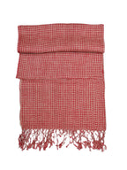 Shanlin Unisex Natural Color 100% Linen Scarves for Men and Women