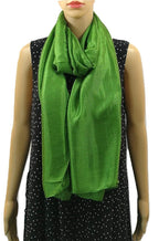 Shanlin Solid Color Silk Feel Long Scarves