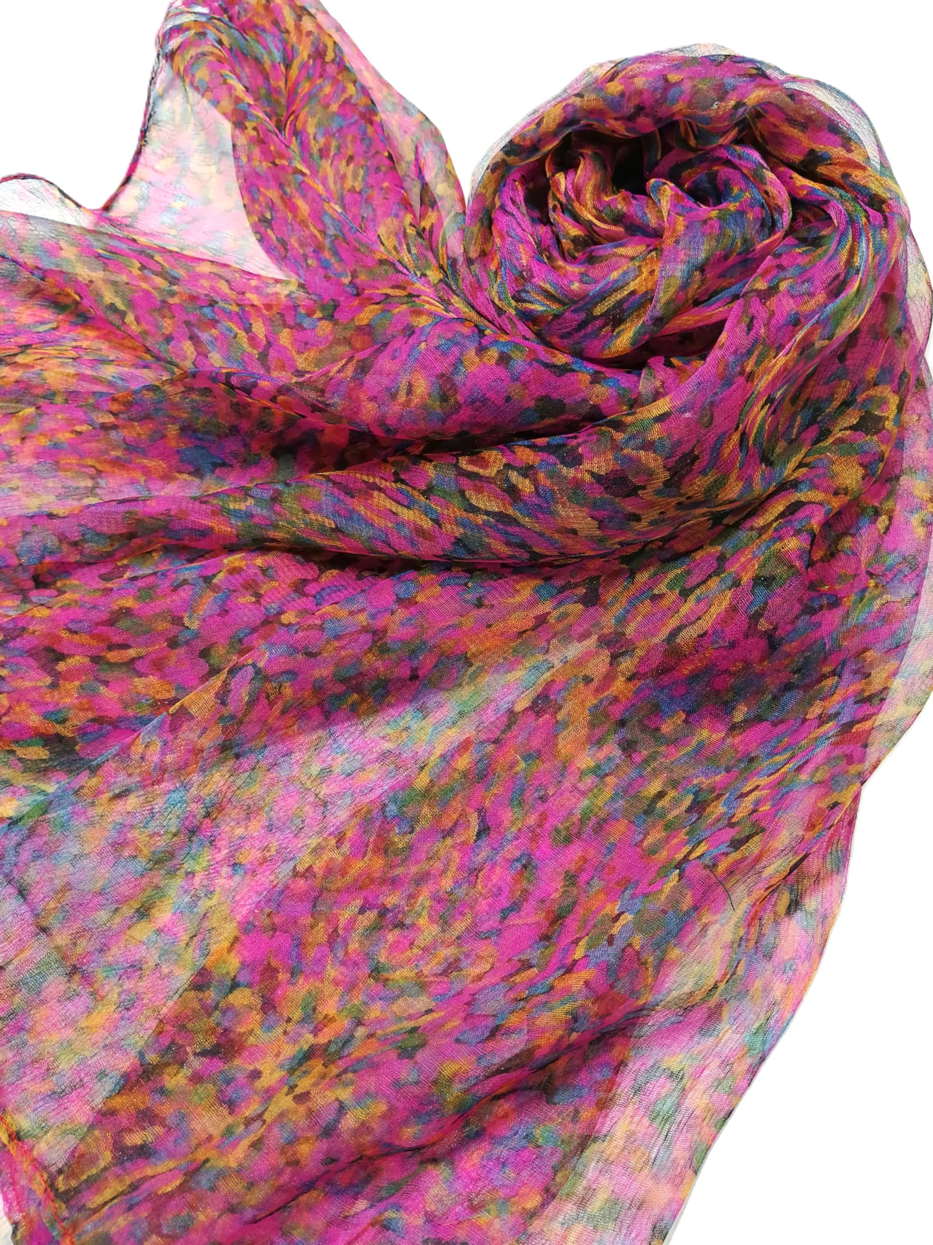 Shanlin Mulberry Silk Long Scarves (62"x40")