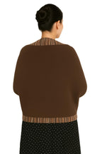 Shanlin Versatile Rainbow Hem Knit Cocoon Cardigan Sweater Shawl