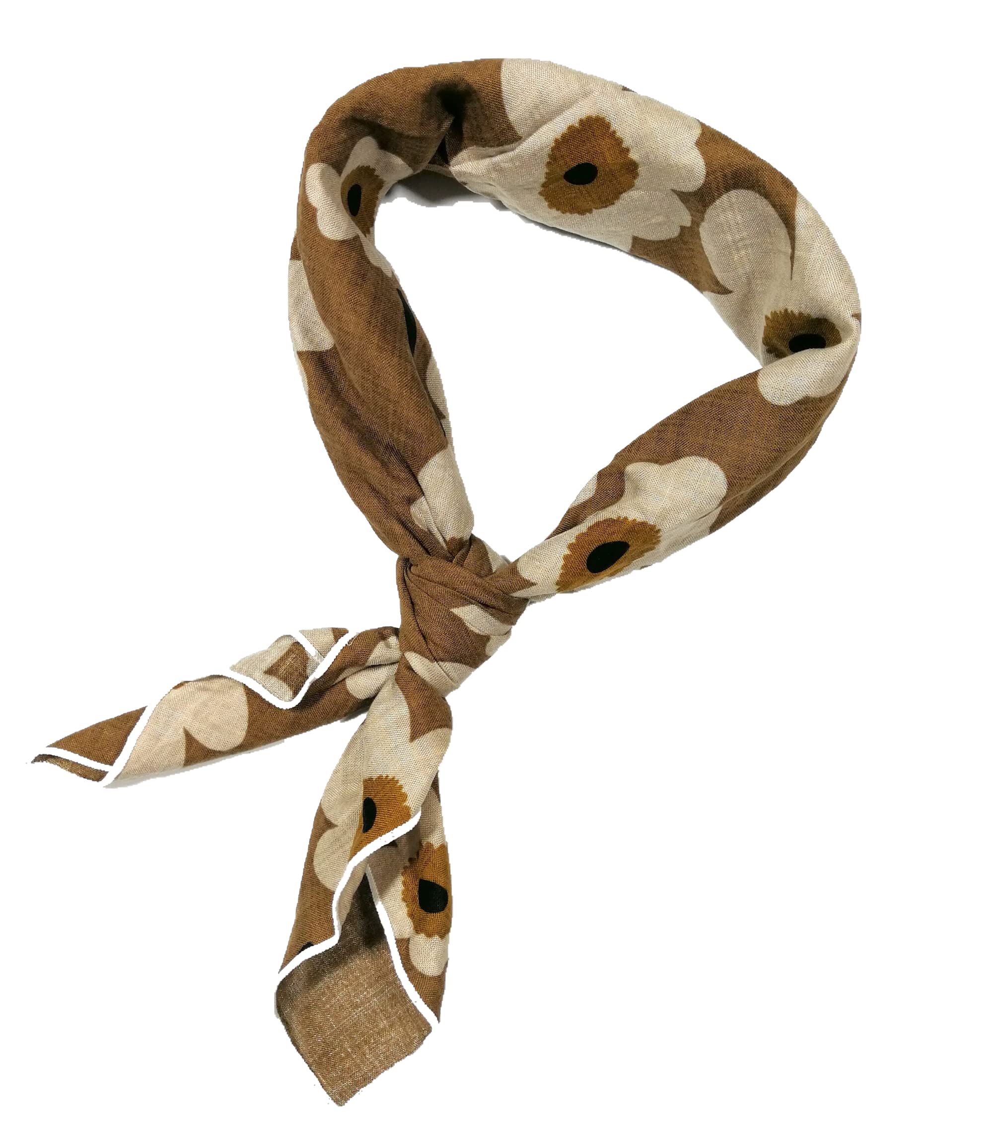 Shanlin Unisex Floral Cotton Bandanas 22x22 inch
