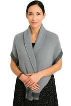 Shanlin Versatile Rainbow Hem Knit Cocoon Cardigan Sweater Shawl