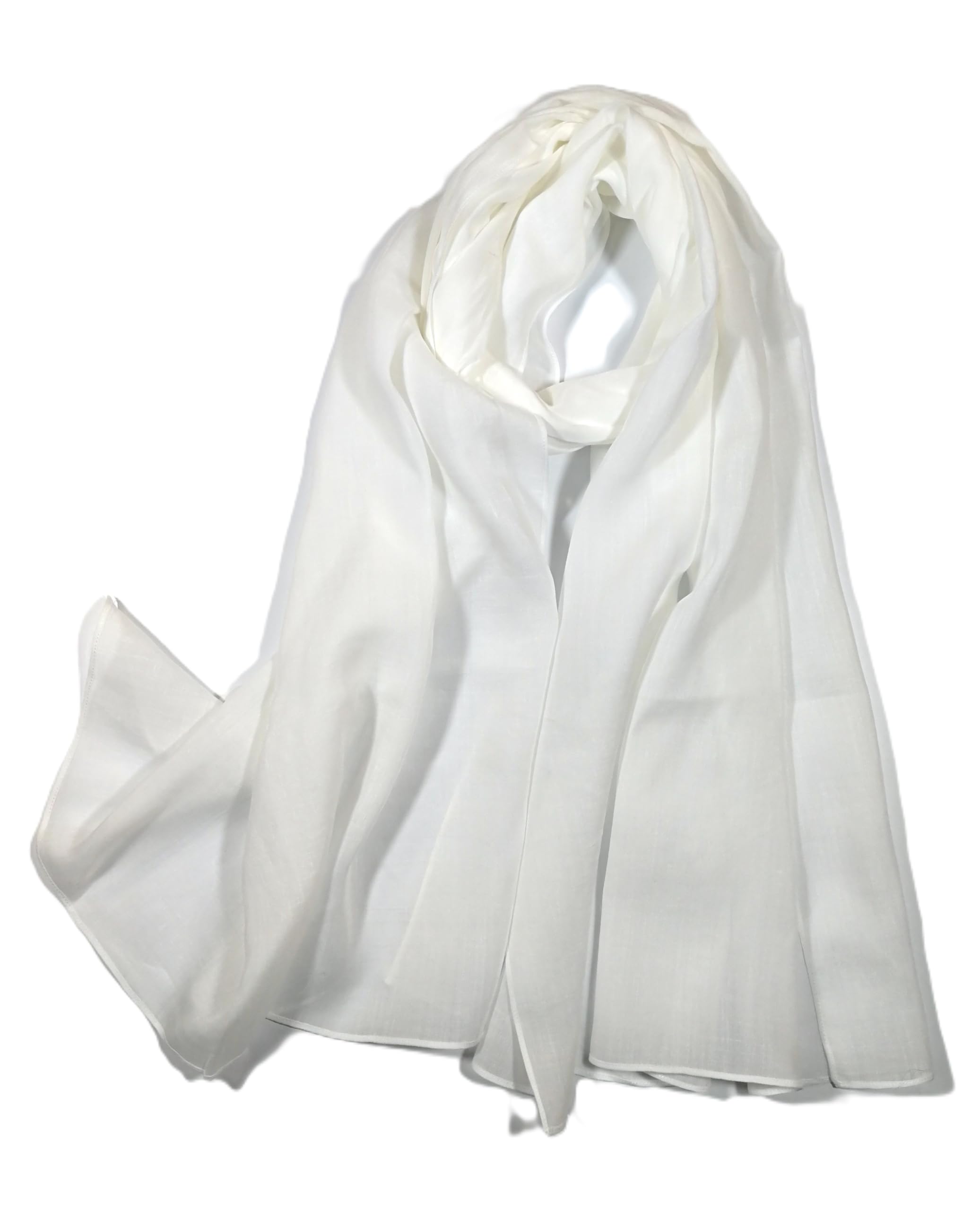 Shanlin Lightweight Breathable Long Scarf, Spring Fall Sun Protection Wrap for Women and Men
