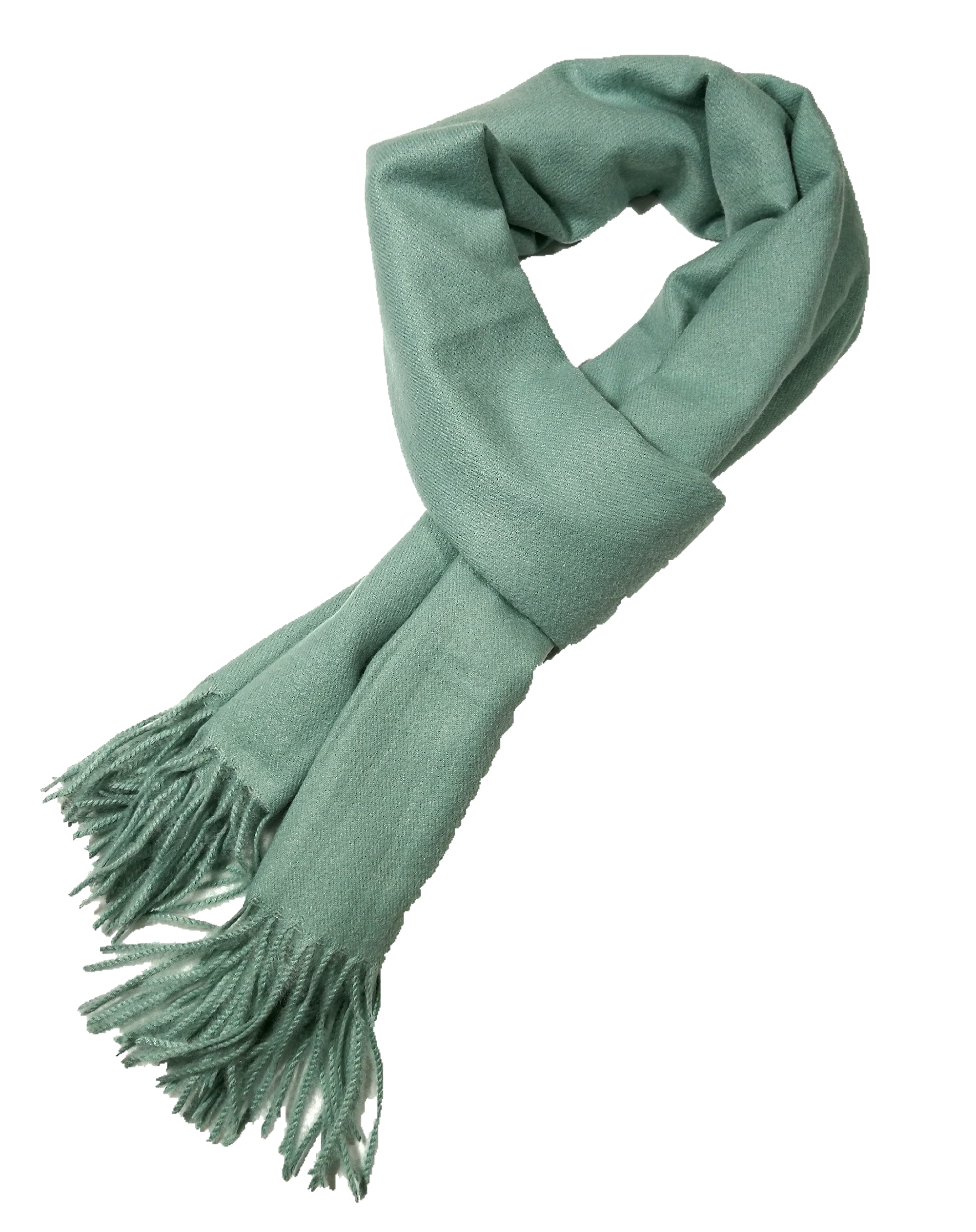 Unisex Solid Color Imitation Cashmere Winter Scarves for Men and Women